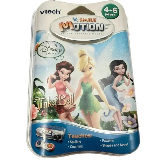 VTech VSmile Motion Lot 3 Save Animals Tinkerbell Dora Fit-it Sealed New - Picture 6 of 11